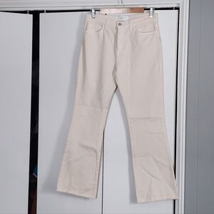 Beatrice B Women's Cream Jeans